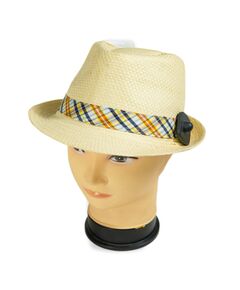 Шляпа соломка Федора 2700 Hat & Cap,бутик головных уборов