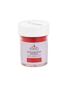 Краситель сухой жирорастворимый 7гр "VIVID" (красный) 750 Asdecor, магазин товаров для кондитеров