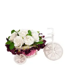 Мыльный букет в велосипеде 8000 Мыльные цветы, букеты ручной работы