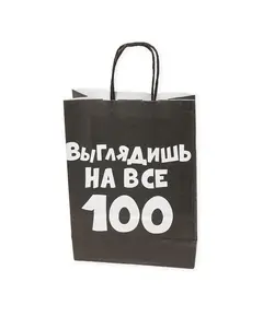 Подарочный пакет "На все 100" 350 Мир студента, магазин канцелярии