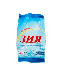Универсальный стиральный порошок "Зия" п/э упаковка, 0,450 кг 260 ТОО "Завод бытовой химии"