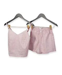 Пижама Qookaa розового цвета 8500 Qookaa, швейный цех