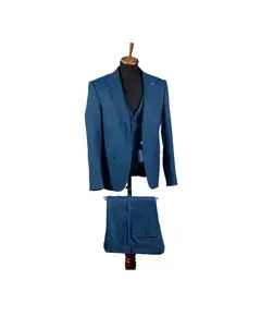 Костюм Bost Renzo Martinelli тройка синий в полоску 48000 Bost, ​сеть магазинов мужской одежды