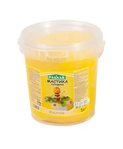 Мастика сахарная "Paknar" жёлтая 1 кг 1800 Asdecor, магазин товаров для кондитеров
