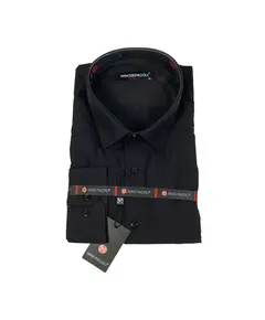 Рубашка мужская Bost классический черный 15000 Bost, ​сеть магазинов мужской одежды