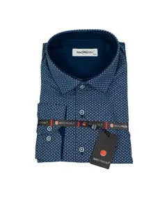 Рубашка мужская Nino Pacoli с принтом 15000 Bost, ​сеть магазинов мужской одежды