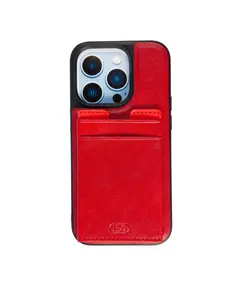 Чехол на Iphone 14 Pro с картхолдером красный 5000 Device, ​отдел аксессуаров и гаджетов
