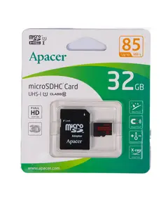Карта памяти MicroSDHC 32GB Class10 U1 Apacer AP32GMCSH10U5-R (SD adapter) 1900 Alpha Power, ​центр продажи и ремонта ноутбуков и компьютеров