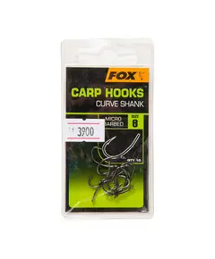 Крючки Fox Curve Shank 8 3900 Рыбак, ​рыболовный магазин