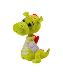 Игрушка ручной работы "Динозаврик" 4500 Игрушкин мир, мягкие игрушки ручной работы