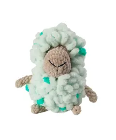 Игрушка ручной работы "Кудрявая овечка" 2800 Игрушкин мир, мягкие игрушки ручной работы