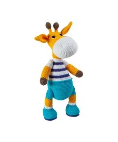 Игрушка ручной работы жираф "Джирафик" 4500 Игрушкин мир, мягкие игрушки ручной работы