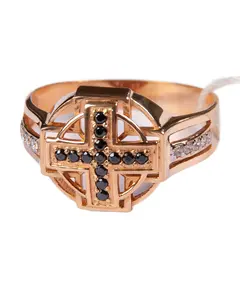 Кольцо мужское золотое 4,71 грамм 131880 Золотой Жук, отдел ювелирных изделий