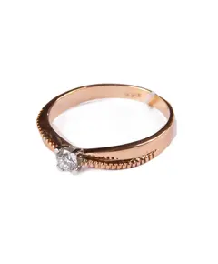 Кольцо золотое с бриллиантом 2,3 грамм 350000 Золотой Жук, отдел ювелирных изделий