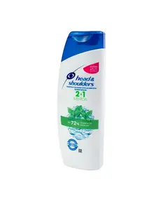 Шампунь-ополаскиватель "Head & shoulders" 2 в 1 Ментол 200 мл 1150 Абрикос, магазин продуктов, Сарыарка 8/4