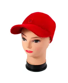 Бейсболка женская красного цвета Альпак размер M SAGA 9500 Hat & Cap,бутик головных уборов