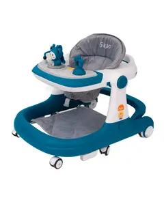 Детские ходунки с игровой панелью синего цвета 15000 Дракоша, ​магазин товаров для новорожденных