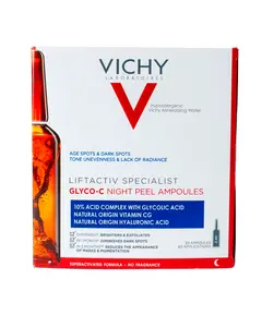 VICHY LIFTACTIV SPECIALIST GLYCO-C Ночной концентрат с эффектом пилинга для ухода за кожей лица №30 2 мл 31350 