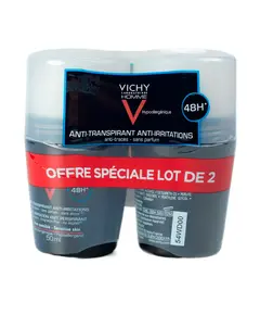 Vichy Набор HOMME 48ч део-ролл для чувствительной кожи 50 мл + 1 (скидка 50% на 2-ой) 0 