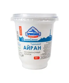 Турецкий Айран 1,5% 300 грамм 175 Гормолзавод, ​молочный павильон