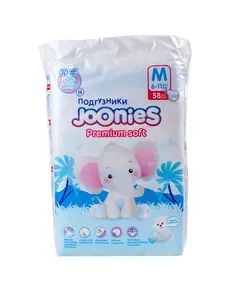 Joonies Premium soft M 58 шт подгузники 7750 Kinder (магазин детских товаров)