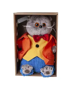 Мягкая игрушка Кот Басик в оранжевом пиджаке 12607 Детский, магазин детской одежды и игрушек