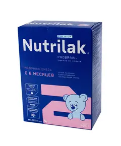 Нутрилак  (Nutrilak) Premium 2 смесь молоч. сух.адаптир.послед. 600 г 3710 Kinder (магазин детских товаров)
