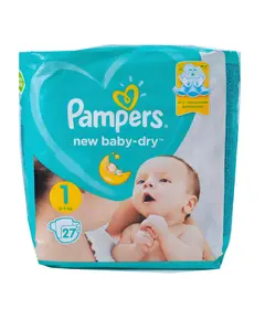 PAMPERS New Baby dry NB 1 27 шт 2520 Kinder (магазин детских товаров)