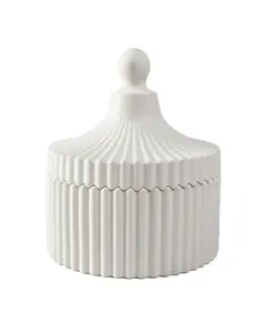 Шкатулка в белом цвете из гипса ручной работы 2000 Decor.kokshe, изделия из гипса и свечи ручной работы