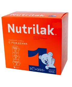 Детская сухая молочная смесь Nutrilak 1 1050 гр 4695 Kinder (магазин детских товаров)