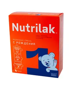 Детская сухая молочная смесь Nutrilak 1 300 гр 1615 Kinder (магазин детских товаров)