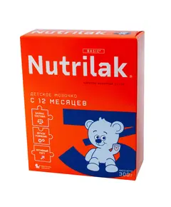 Детское сухое молочко Nutrilak 3 300 гр 1835 Kinder (магазин детских товаров)