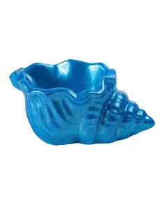 Кашпо "Ракушка" голубого цвета 700 Сувениров Company, интернет-магазин сувениров и подарков