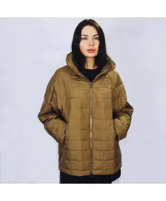 Куртка стеганая коричневого цвета 95000 LeMaR store, бутик женской верхней одежды