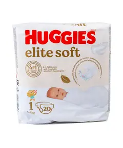 Подгузники Huggies Elite Soft 1 20 2738 Детский, магазин детской одежды и игрушек