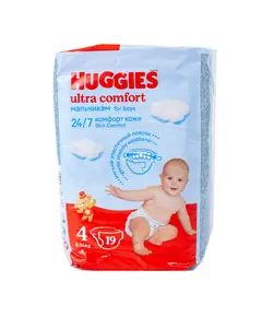 Подгузники Huggies ultra comfort для мальчиков 4 19 3597 Детский, магазин детской одежды и игрушек