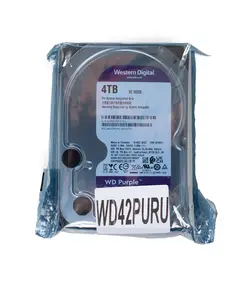 Жесткий диск для видеонаблюдения HDD 4 Tb Western Digital Purple SATA 6 GB/s 256 Mb 3,5 WD42PURU 51900 Pixel, компьютерный центр
