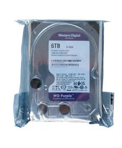Жесткий диск для видеонаблюдения HDD 6Tb Western Digital Purple SATA 6Gb/s 256 Mb 3,5 WD63PURZ 74520 Pixel, компьютерный центр
