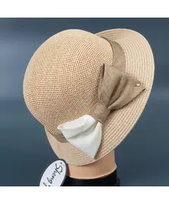 Шляпа 24-73 с бантом 6900 Hat & Cap,бутик головных уборов