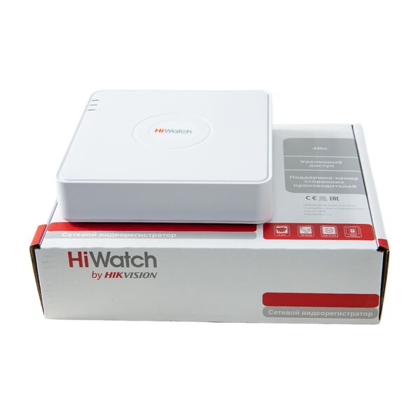 HiWatch DS-N208(B) IP видеорегистратор сетевой 8 каналов 28050 Pixel, компьютерный центр