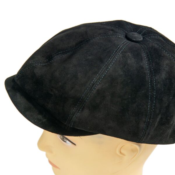 Кепи LF 40-1 восьмиклинка замша 22500 Hat & Cap,бутик головных уборов