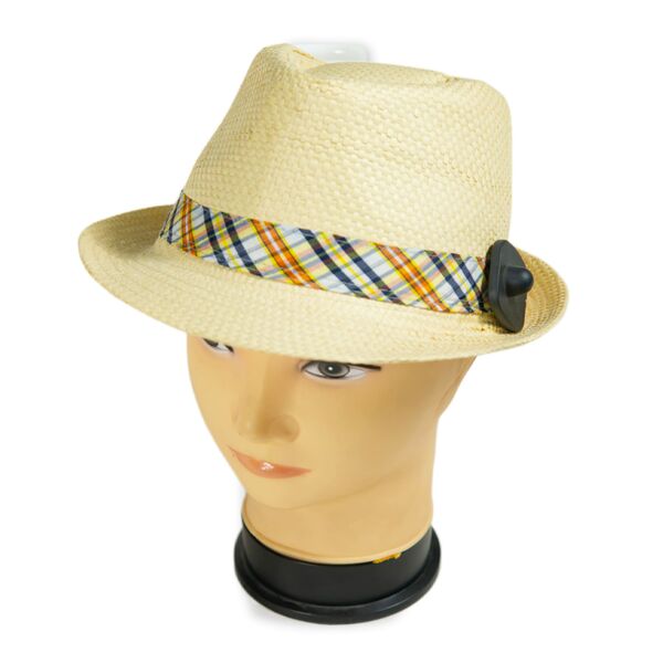 Шляпа соломка Федора 2700 Hat & Cap,бутик головных уборов