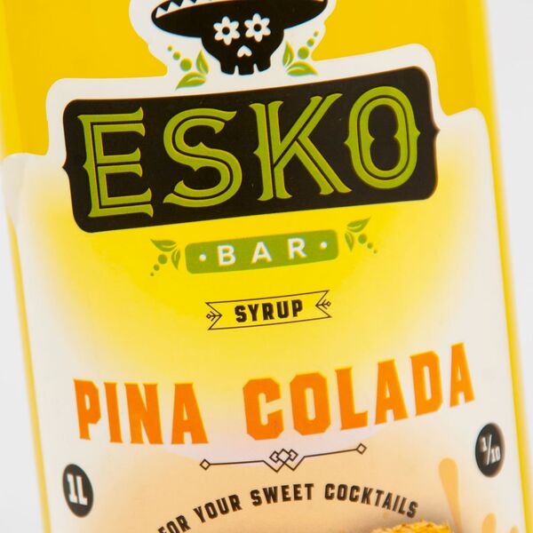 Сироп "Esko bar" 1л Пина Колада 1900 Asdecor, магазин товаров для кондитеров