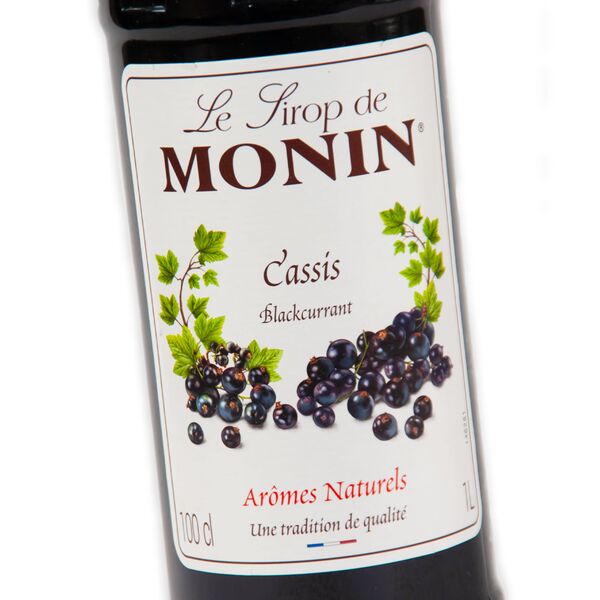 Сироп "MONIN" стекло 1л черная смородина 4100 Asdecor, магазин товаров для кондитеров