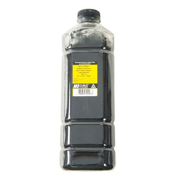 Тонер HI-Black Универсальный для HP LJ 1005,ДЛЯ СОВМ,КАРТ, ТИП 1,2 BK .1КГ КАНИСТРА 6150 Pixel, компьютерный центр
