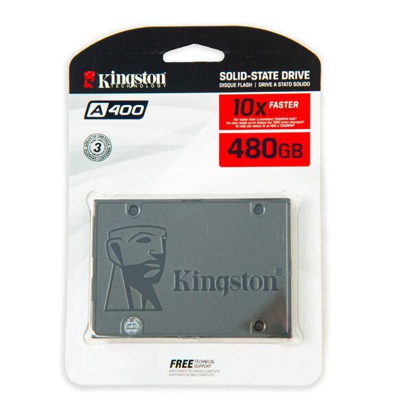 Твердотельный накопитель SSD,Kingston,SA400S37\480G, 480GB, SATA 6 GB\S.500\450 МБ\С 21850 Pixel, компьютерный центр