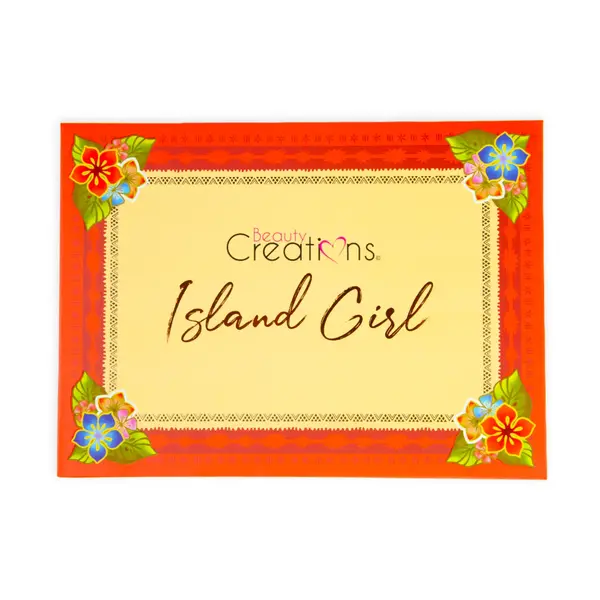 Палитра матовых теней и глиттеров Beauty Creations Island girl 10200 Pinky, магазин косметики