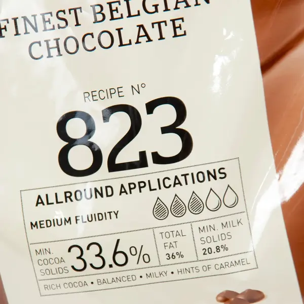 Шоколад молочный №823 Callebaut 33,6% 2,5 кг (Бельгия) 18250 Asdecor, магазин товаров для кондитеров