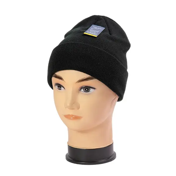Шапка "Real Can" черная 3700 Hat & Cap,бутик головных уборов