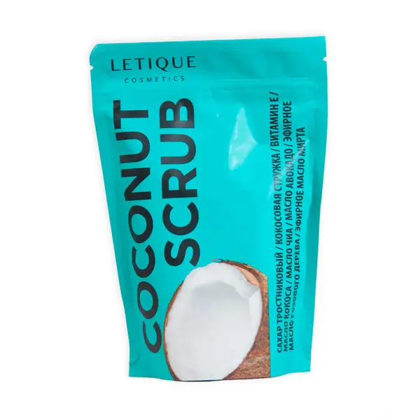 Скраб Letique Cosmetics Coconut Scrub 250 г. 6900 Pinky, магазин косметики